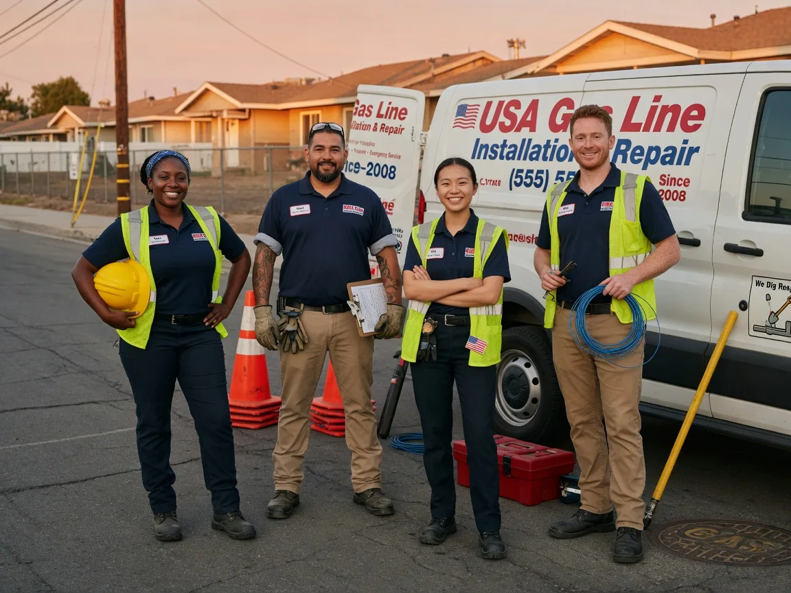 Gas Line Installation company in Brodhead, WI